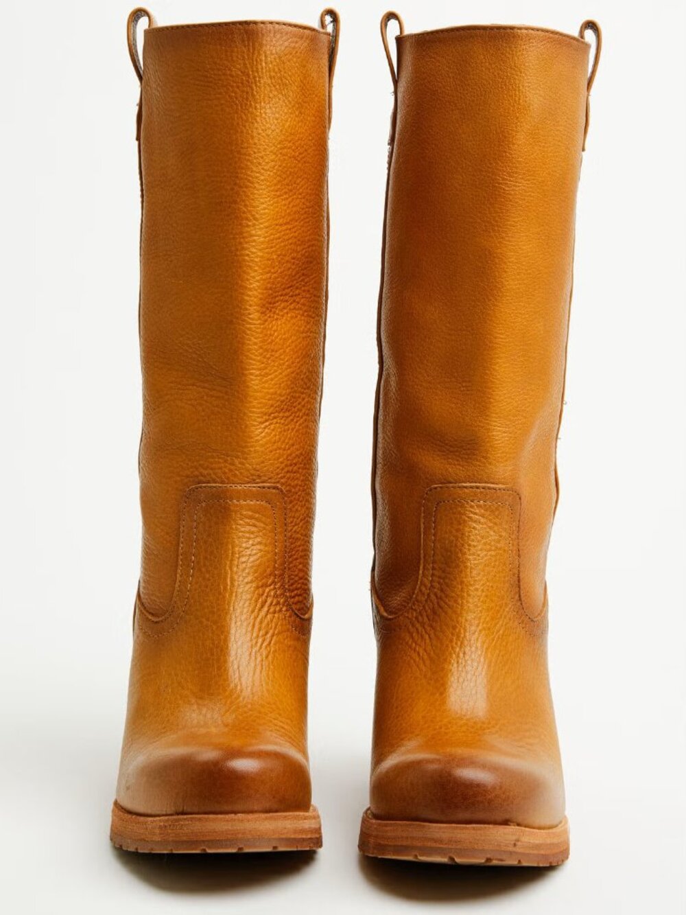 NWT Cleo + Wolf Women's Scout Boots in Tall Fit, Tan Leatherr - Picture 3 of 6